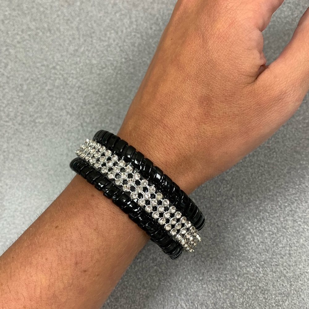 Biker Bracelet with Studs